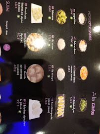 Sushi Fuji à Issy-les-Moulineaux menu