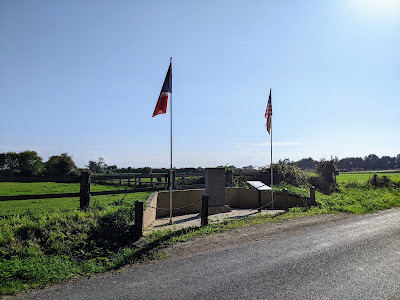 memorial aerodrome US A-10 (catz) à Carentan-les-Marais