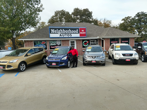 Used Car Dealer «Neighborhood Autos», reviews and photos, 537 TX-121 BUS, Lewisville, TX 75057, USA