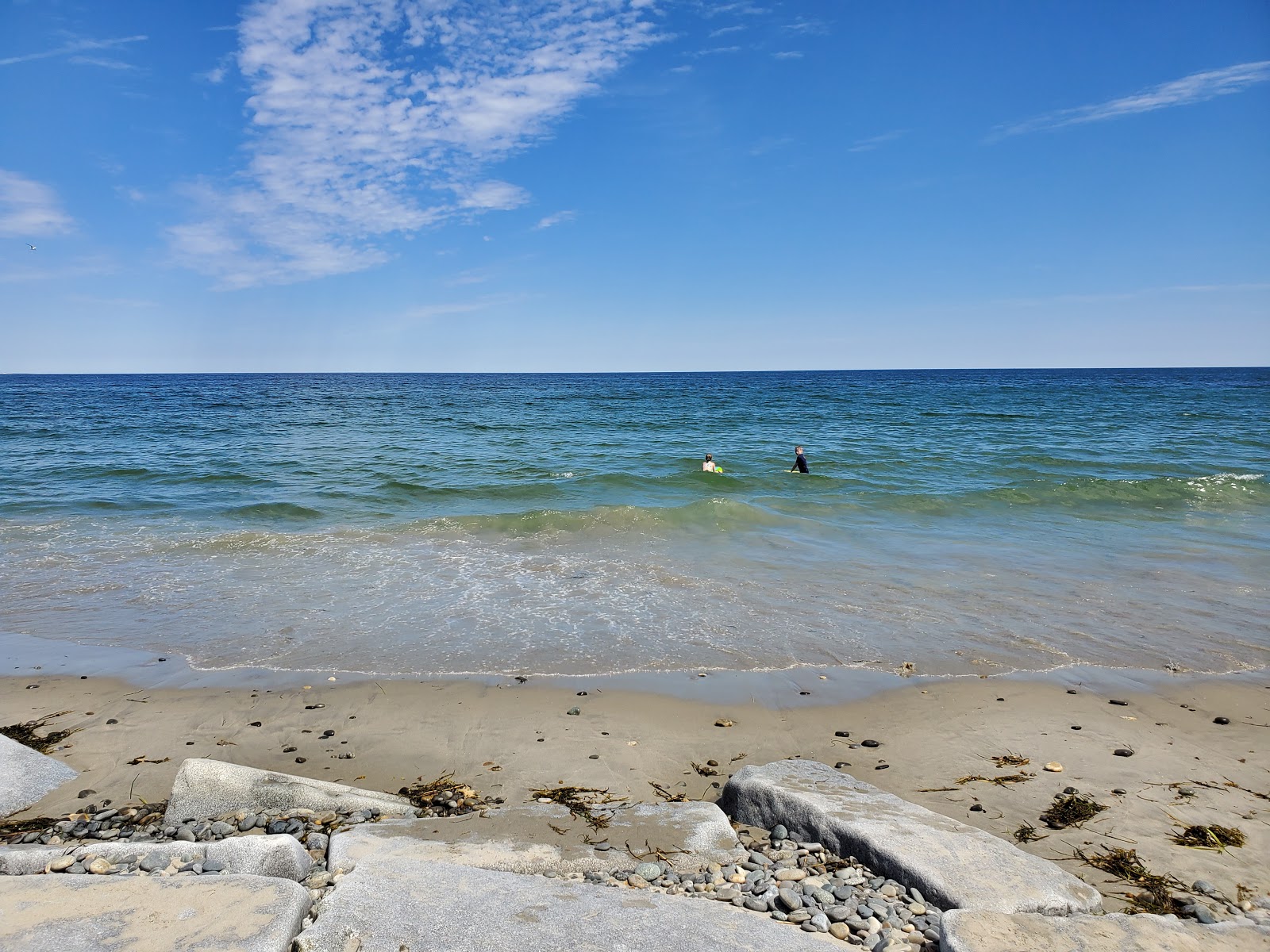 Foto af North beach med turkis rent vand overflade
