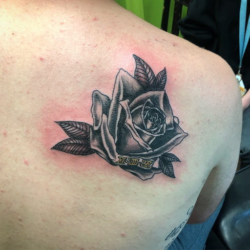 Explore scientific tattoo ideas, creative tattoo ideas in Springfield, available at Poke and a Rub art studio