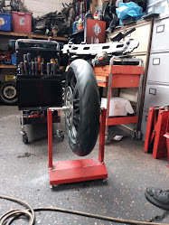 Two wheels motorcycle repair shop
