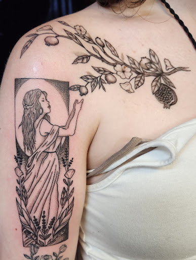 Explore nashville tattoo ideas, creative tattoo ideas in Inverness, available at The Perfect Spot Tattoos