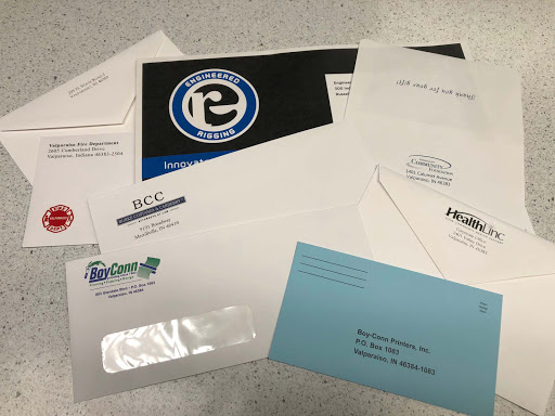 Commercial Printer «Boy-Conn Printers Inc», reviews and photos, 803 E Glendale Blvd, Valparaiso, IN 46383, USA