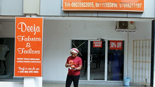 Deeja Fabrics & Tailors, DBM Plaza, Amino Kano Crescent Suite 4 & 5 Ground Floor, 900288, Abuja, Nigeria, Clothing Store, state Federal Capital Territory