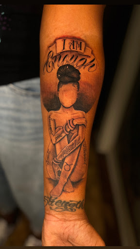 Explore fairy garden tattoo ideas, creative tattoo ideas in Baltimore, available at Rippd Canvas Tattoo Shop Artists Social Club