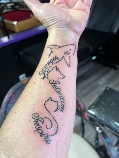 Explore origami tattoo ideas, creative tattoo ideas in Excelsior Springs, available at Deviant Tattoo Studio