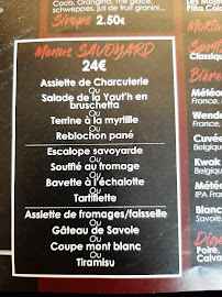 Bistrot Du Paquier à Annecy menu