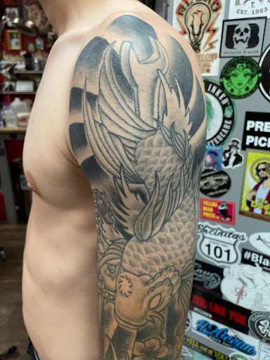 Explore neck tattoo filler ideas, creative tattoo ideas in Beaverton, available at Tattoo 42