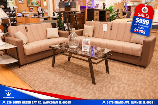 Furniture Store «ROYAL FURNITURE», reviews and photos, 339 S Green Bay Rd, Waukegan, IL 60085, USA