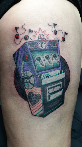 Explore head tattoo ideas, creative tattoo ideas in Alamogordo, available at Art By Nate