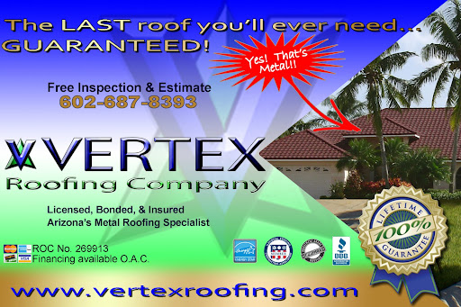 Roofing Contractor «Vertex Roofing Company», reviews and photos, 3767 E Broadway Rd #5, Phoenix, AZ 85040, USA