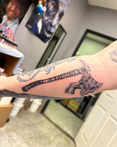 Explore little ghost tattoo ideas, creative tattoo ideas in Hudson Falls, available at ALTERED ADDICTION TATTOOS