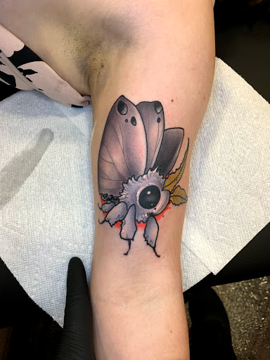 Explore lunar tattoo ideas, creative tattoo ideas in Tallmadge, available at Killjoy tattoo