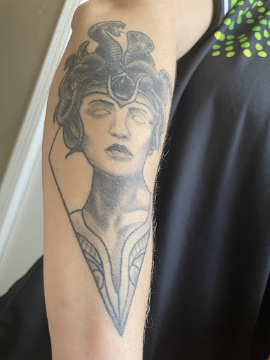 Explore tattoo outline ideas, creative tattoo ideas in Saint Petersburg, available at Ink Godz Tattoos