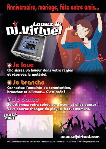 Disc-jockey Le DJ Virtuel Bouaye