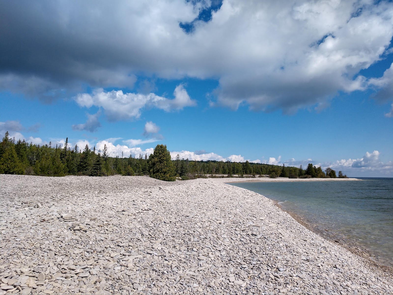 Photo of Shale Beach with gray pebble surface