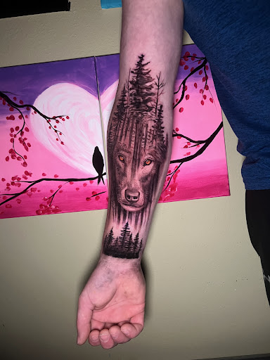 Explore belly tattoo ideas, creative tattoo ideas in Roanoke, available at Saint Cecilias Art Studio
