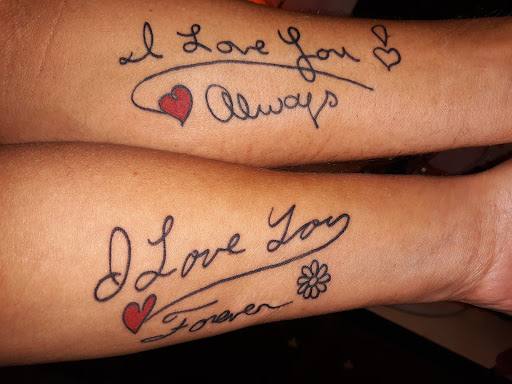 Explore broken heart tattoo ideas, creative tattoo ideas in Bessemer City, available at Twisted Ink