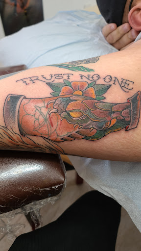 Explore october birth tattoo ideas, creative tattoo ideas in Elko, available at Iron Anchor Tattoo