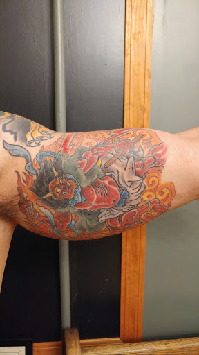 Explore darth maul tattoo ideas, creative tattoo ideas in Covington, available at Illuminaut Tattoo