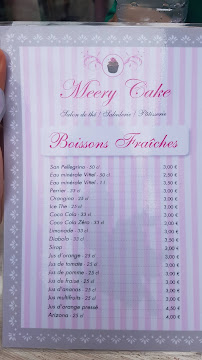 Méery Cake à Carcassonne carte