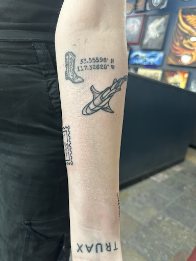 Find cowboy tattoos ideas for your next unique tattoo in La Habra at Trigger Happy Tattoo