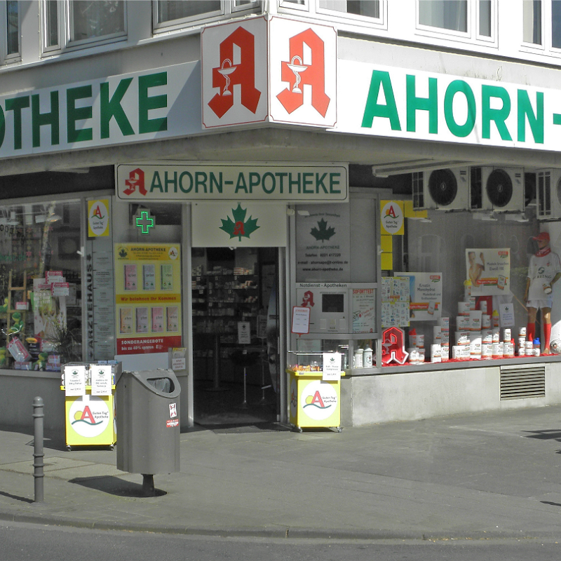 Ahorn-Apotheke, Corona-Testzentrum, Digitaler Impfausweis