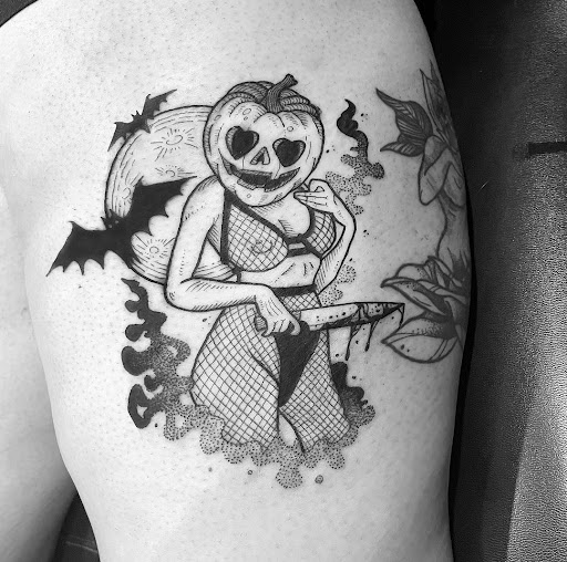 Explore tribal bear tattoo ideas, creative tattoo ideas in Patchogue, available at East End Tattoo of Patchogue