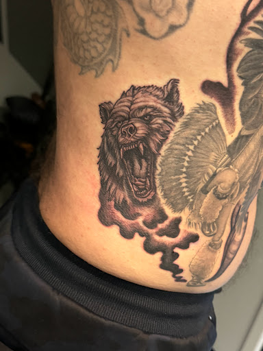 Explore care bear tattoo ideas, creative tattoo ideas in Norco, available at Live Canvas Tattoo Parlour