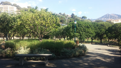 Jardin du Palais de Carnolès à Menton