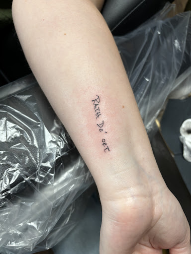 Explore female sleeve tattoo ideas, creative tattoo ideas in Granville, available at Moody Manor