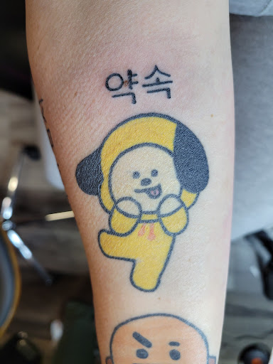 Explore cerberus tattoo ideas, creative tattoo ideas in Savannah, available at Tramp Art Studios