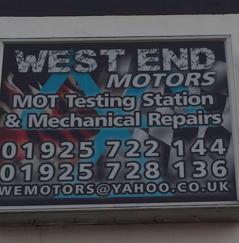 Reviews of West End Motors in Warrington - Auto repair shop