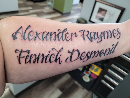 Explore acoustic guitar tattoo ideas, creative tattoo ideas in Altoona, available at Ikonic Ink Altoona