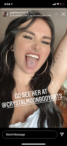 Explore tattoo ideas for a name, creative tattoo ideas in Bloomington, available at Crystal Moon Body Arts