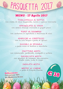 Menu / carte de Ristorante Pinseria Duilio à Porto San Giorgio