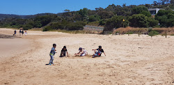 Biddles Beach'in fotoğrafı dağlarla çevrili