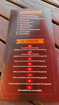 Restaurant Route 66 Mömbris à Mömbris (le menu)