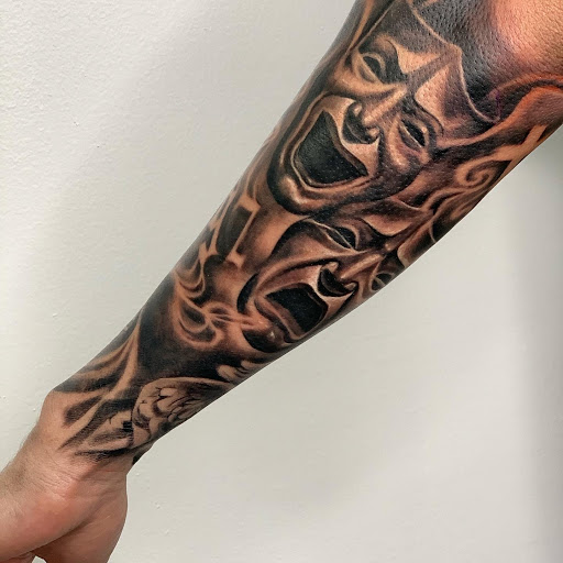 Find best friend tattoo ideas small for your next unique tattoo in Fontana at Iconiq Tattoo Studio