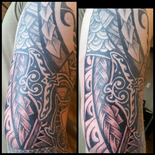 Explore small beachy tattoo ideas, creative tattoo ideas in Copperas Cove, available at Black Moon Tattoo Company