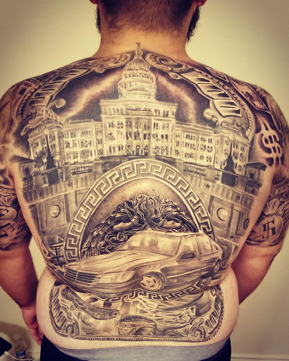 Explore turtle tattoo ideas for females, creative tattoo ideas in Round Rock, available at Beto Tats