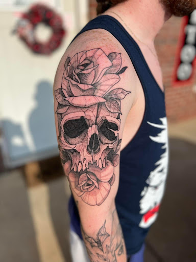 Explore june tattoo ideas, creative tattoo ideas in Warner Robins, available at Untold Pain Tattoo Studio