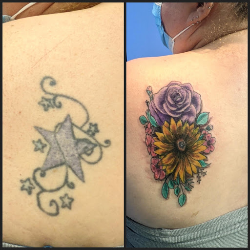 Explore small mountain tattoo ideas, creative tattoo ideas in Pittsburg, available at NeonMoon Tattoo