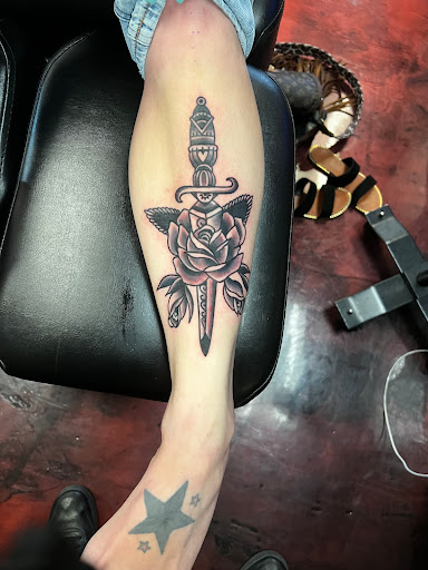Explore stick n poke tattoo ideas, creative tattoo ideas in Silver City, available at Independent Ink Tattoo