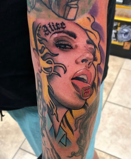 Explore awesome back tattoo ideas, creative tattoo ideas in Pittsburg, available at Delta Art & Tattoo