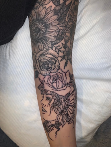 Explore father and daughter tattoo ideas, creative tattoo ideas in Batavia, available at Tried & True Tattoo