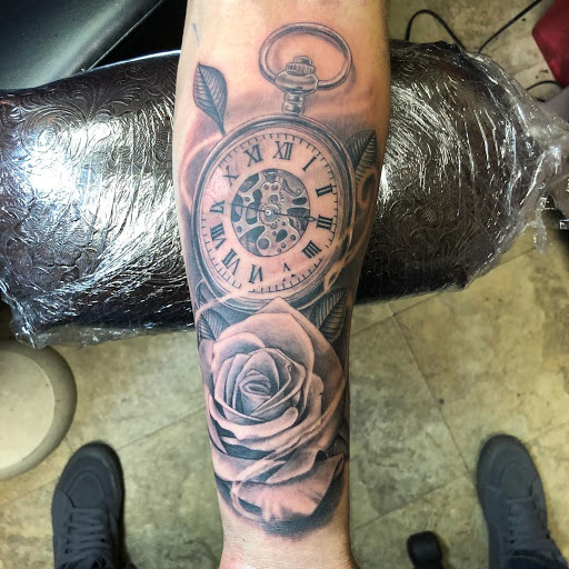 Explore serotonin tattoo ideas, creative tattoo ideas in Orlando, available at Fine Ink Studios Tattoos