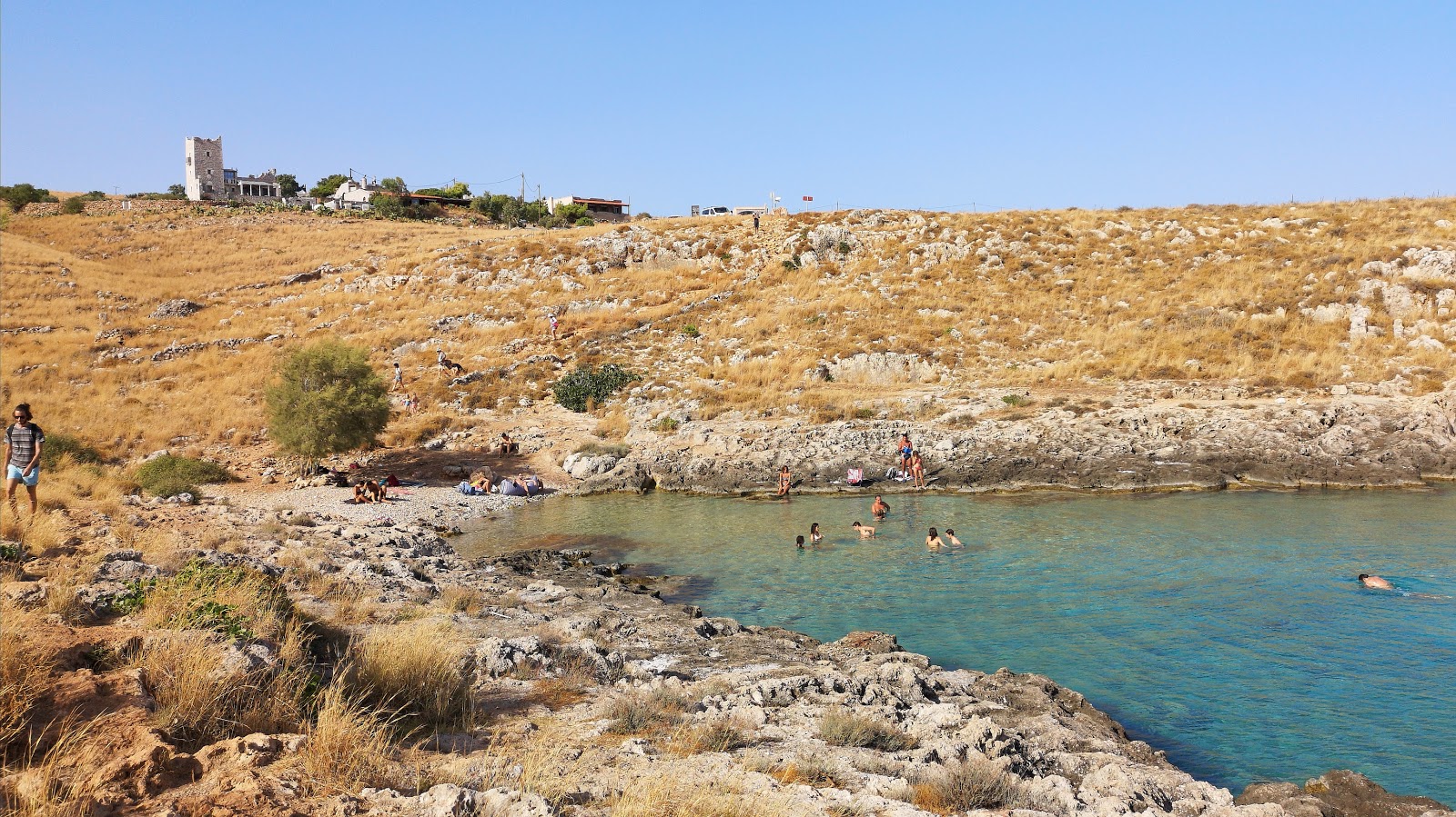 Fotografija Tainaro beach z turkizna čista voda površino