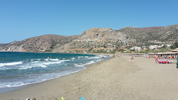 Photo de Plage de Pahia Ammos partiellement zone de villégiature